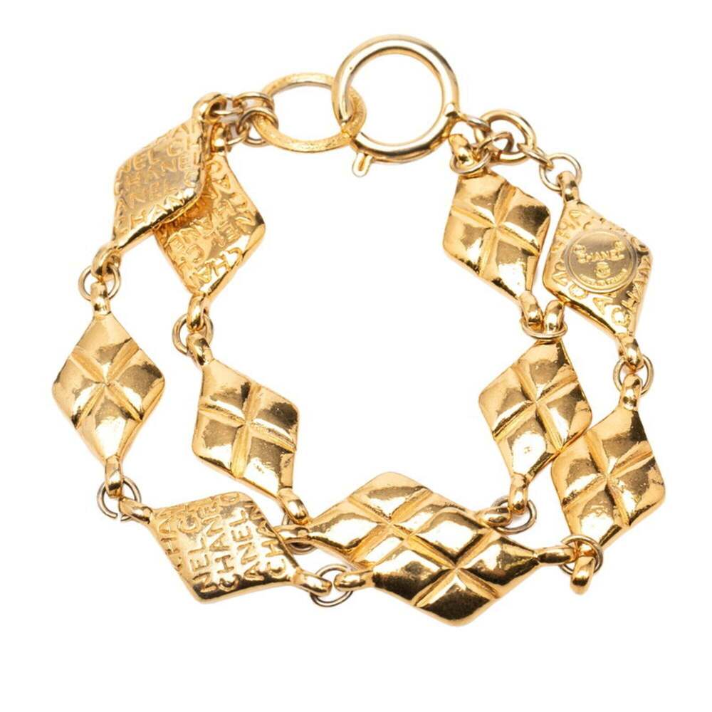 CHANEL Gold Charm Bracelet - Picture 1 of 5